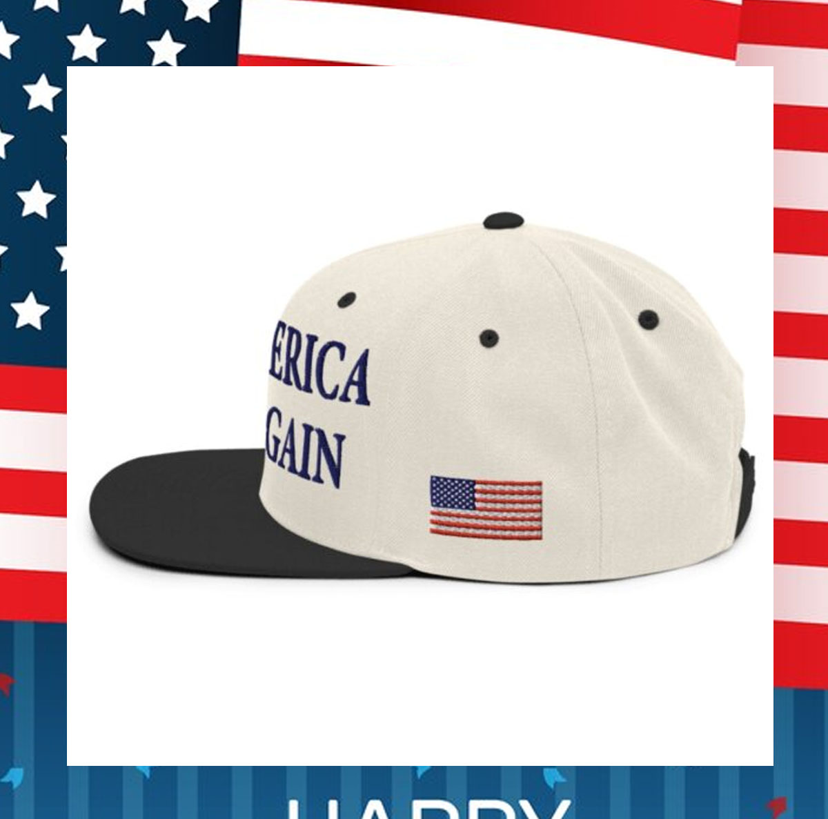 Trump Inauguration MAGA Snapback Hat