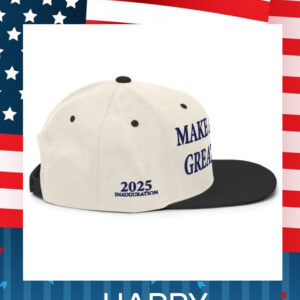 Trump Inauguration MAGA Snapback Hat