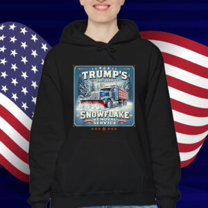 Trump's Snowflake Removal Service Funny Trump 2024 T-Shirt