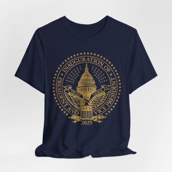 2025 Trump Inaugural Seal Navy T-Shirt