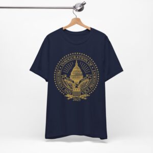 2025 Trump Inaugural Seal Navy T-Shirt