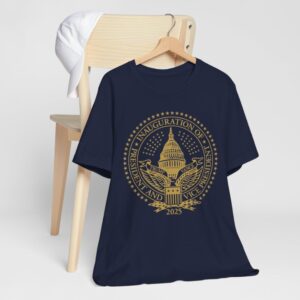 2025 Trump Inaugural Seal Navy T-Shirt