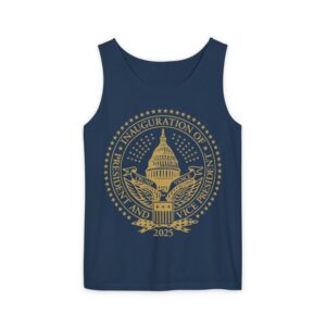 2025 Trump Inaugural Seal Navy Tank Tops Shirt
