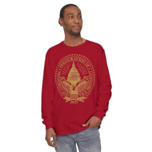 2025 Trump Inaugural Seal Red Long Sleeve