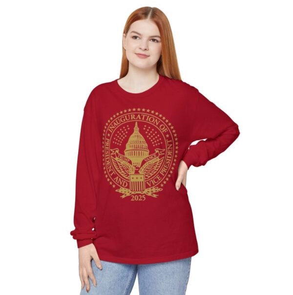 2025 Trump Inaugural Seal Red Long Sleeve