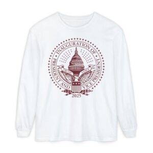 2025 Trump Inaugural Seal White Long Sleeve Shirt