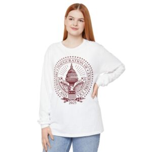 2025 Trump Inaugural Seal White Long Sleeve Shirt
