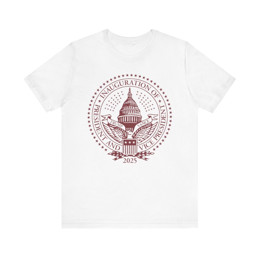 2025 Trump Inaugural Seal White T-Shirt