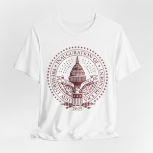 2025 Trump Inaugural Seal White T-Shirt