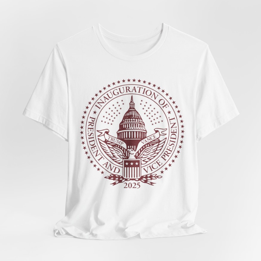 2025 Trump Inaugural Seal White T-Shirt