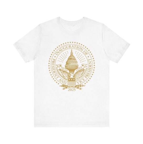 2025 Trump Inaugural Seal White Unisex T-Shirt