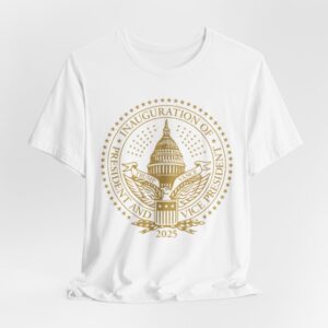 2025 Trump Inaugural Seal White Unisex T-Shirt