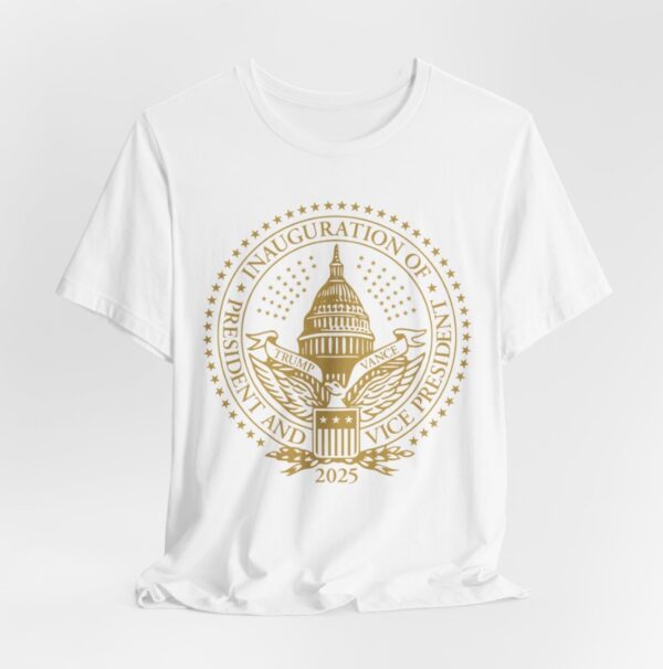 2025 Trump Inaugural Seal White Unisex T-Shirt
