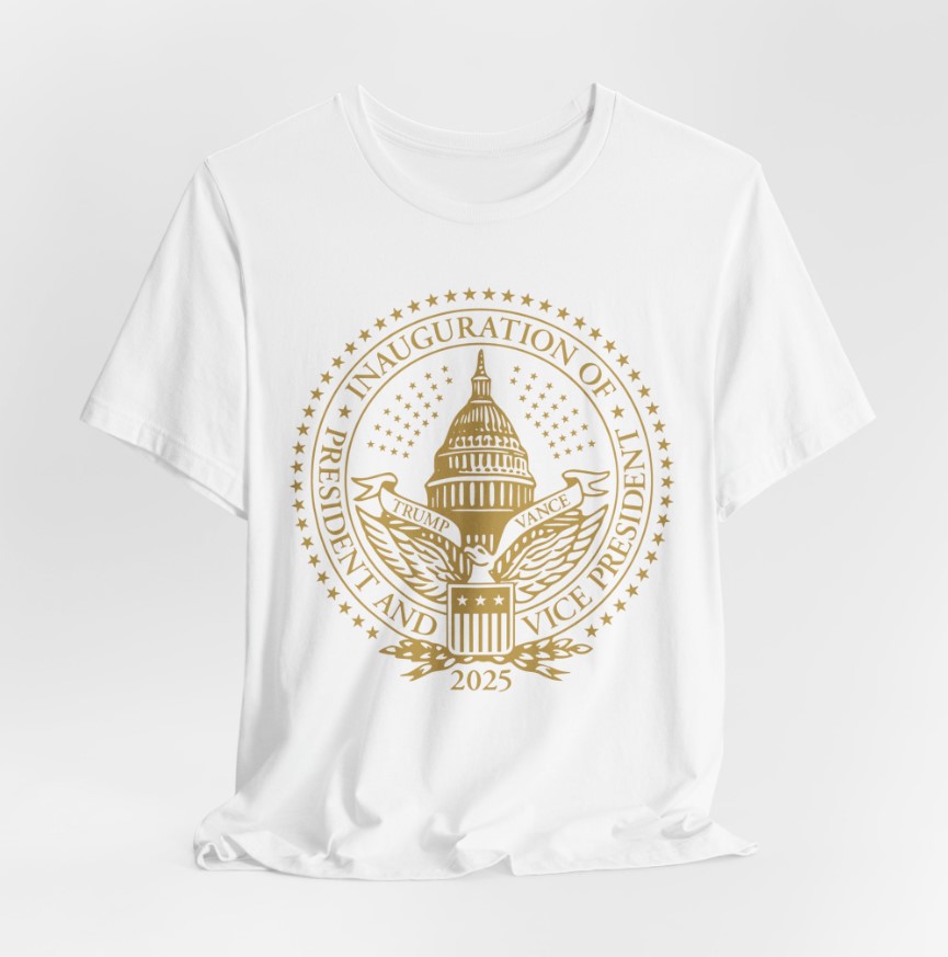 2025 Trump Inaugural Seal White Unisex T-Shirt