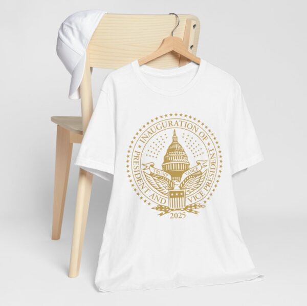 2025 Trump Inaugural Seal White Unisex T-Shirt