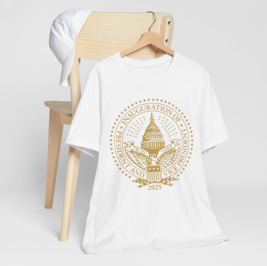 2025 Trump Inaugural Seal White Unisex T-Shirt