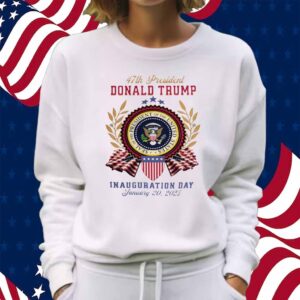 47th President Donald Trump Inauguration Day 2025 Commemorative Shirt
