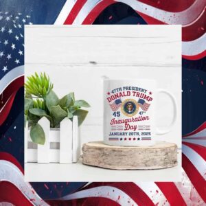 47th President Donald Trump Inauguration Day Mug