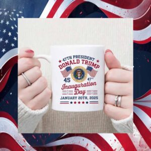 47th President Donald Trump Inauguration Day Mug
