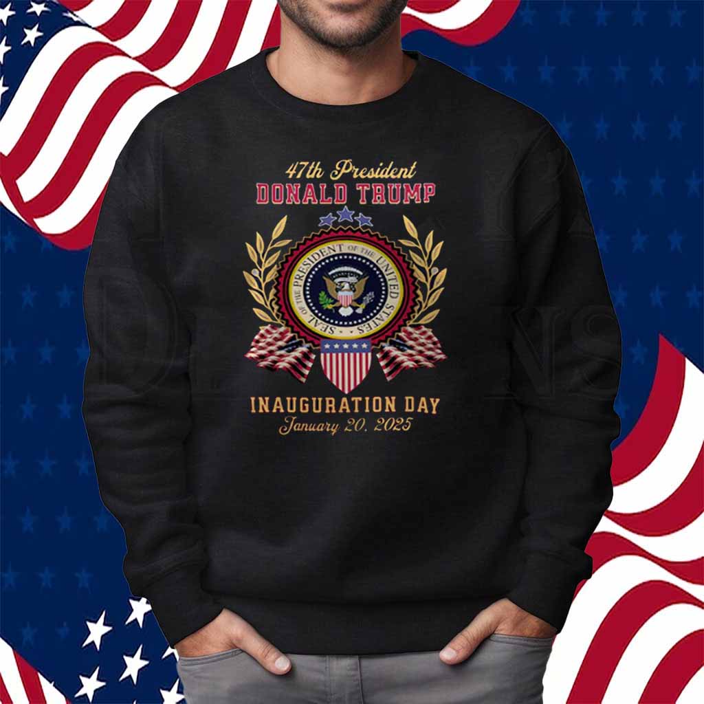 47th President Donald Trump Inauguration Day Shirt