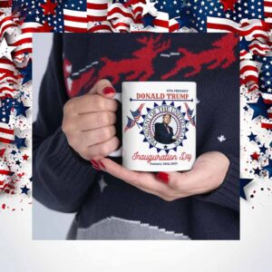 47th President Donald Trump Inauguration Mug