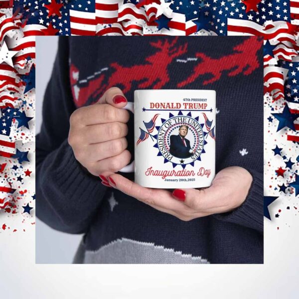 47th President Donald Trump Inauguration Mug