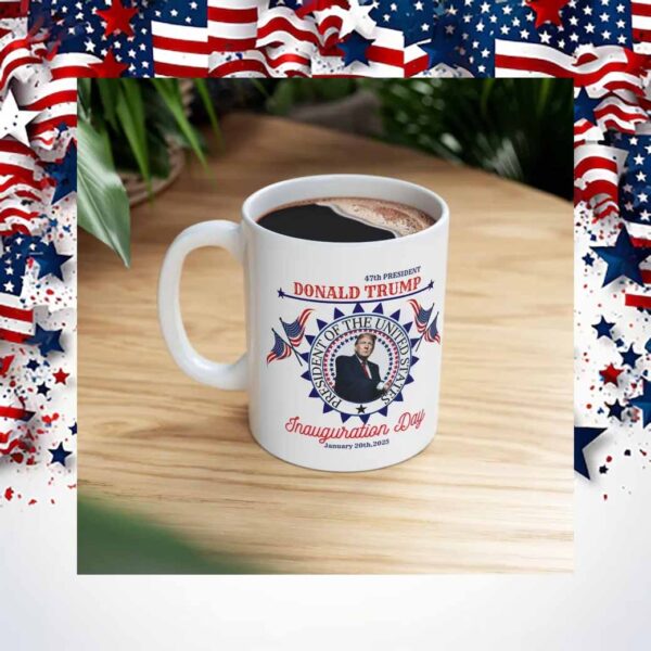 47th President Donald Trump Inauguration Mug