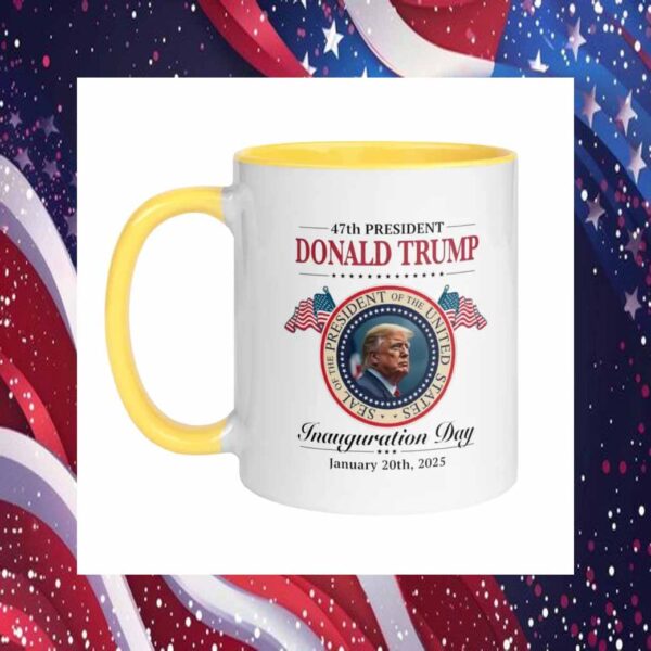 47th President Trump Inauguration Day 2025 Mug