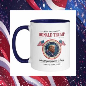 47th President Trump Inauguration Day 2025 Mug