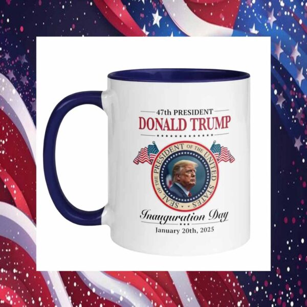 47th President Trump Inauguration Day 2025 Mug