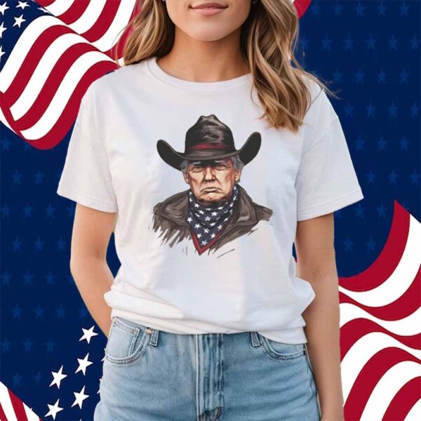 Cowboy Donald Trump 2025 Shirt