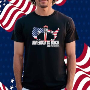 Donald Trump 2025 America is Back Shirt