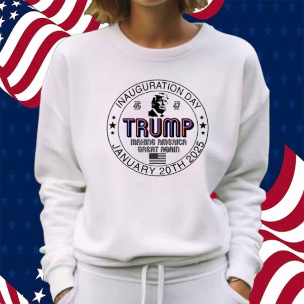 Donald Trump 47th President Inauguration 2025 Republican Party MAGA Shirt