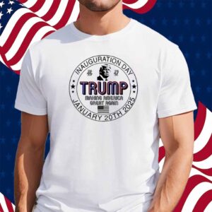 Donald Trump 47th President Inauguration 2025 Republican Party MAGA Shirt