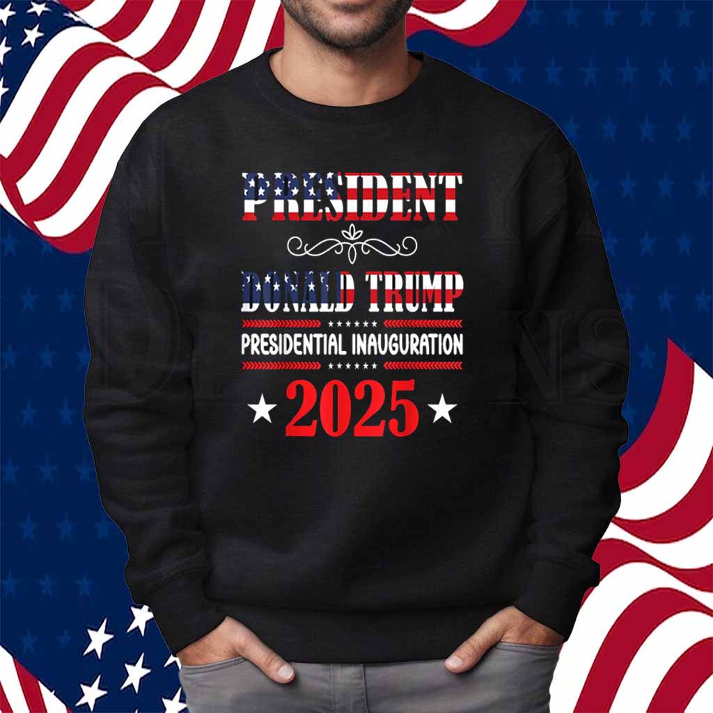 Donald Trump Inauguration Day 2025 47th USA President Shirts