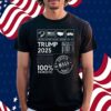 Donald Trump Inauguration Day 2025 Shirt, America First Trump Shirt