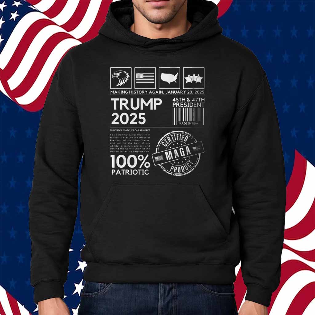 Donald Trump Inauguration Day 2025 Shirt, America First Trump Shirt