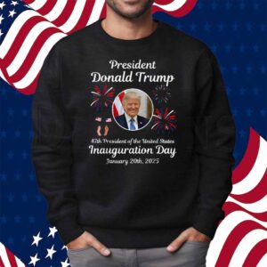 Donald Trump Inauguration Day 20th, 2025 47th USA President Shirt