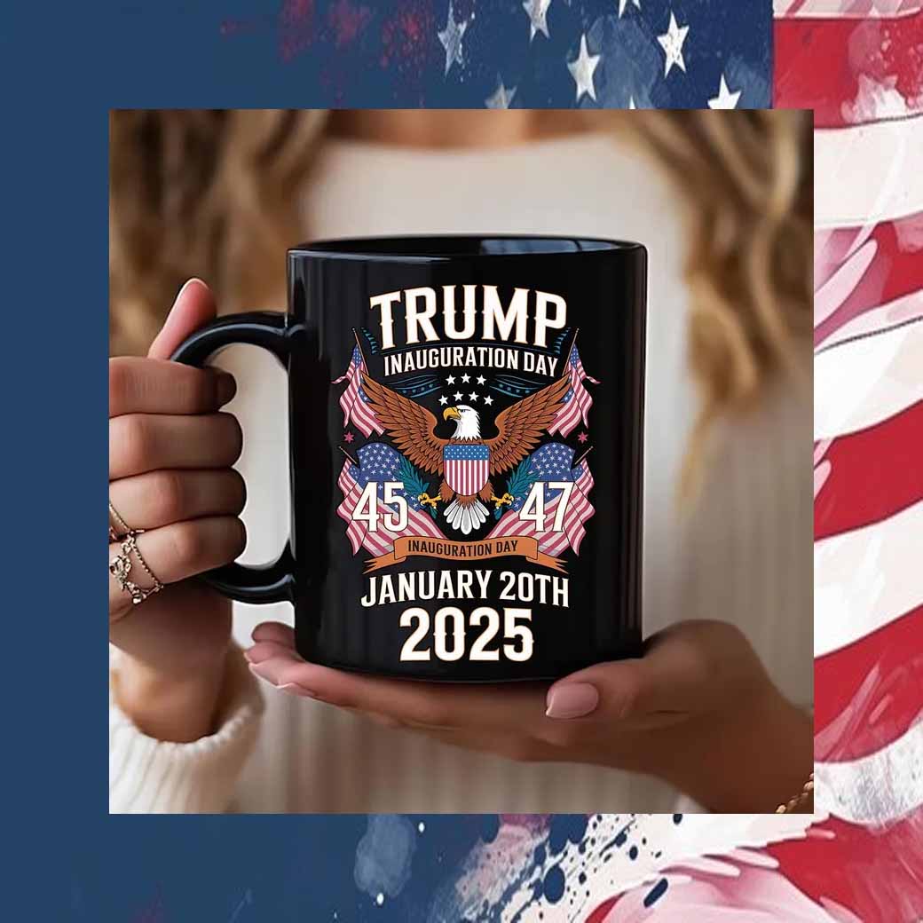 Donald Trump Inauguration Day 45th&47th 2025 Mug