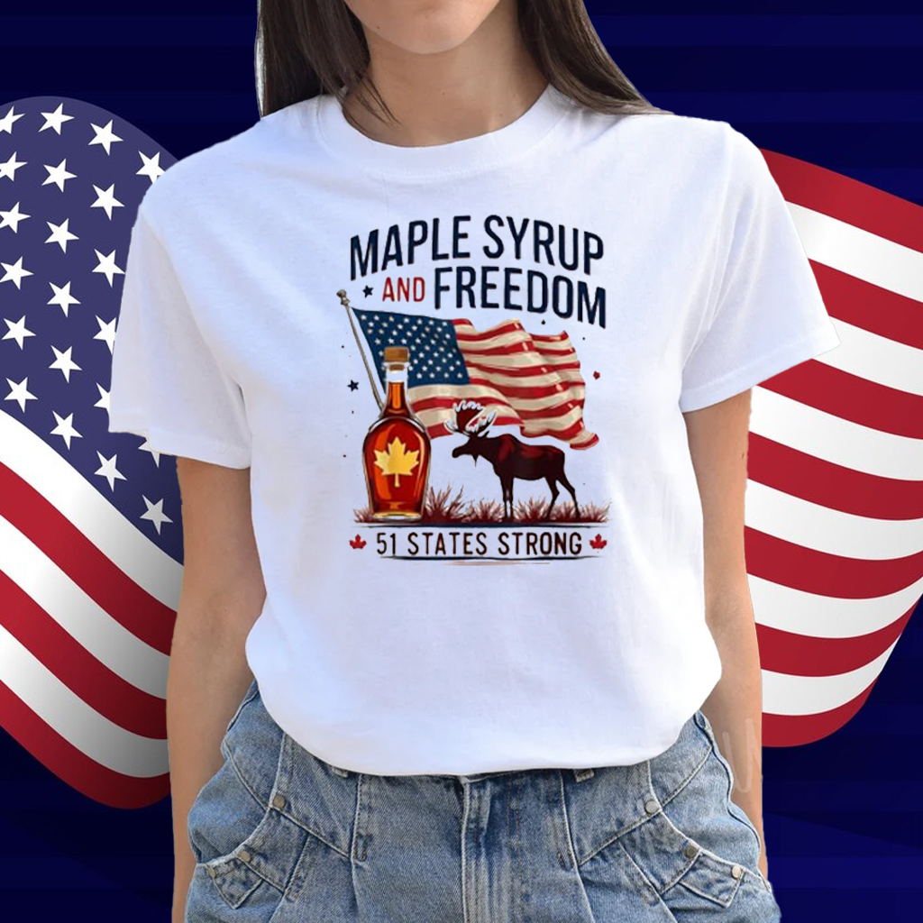 Funny Trump Quote Canada 51st State Of USA T-Shirt