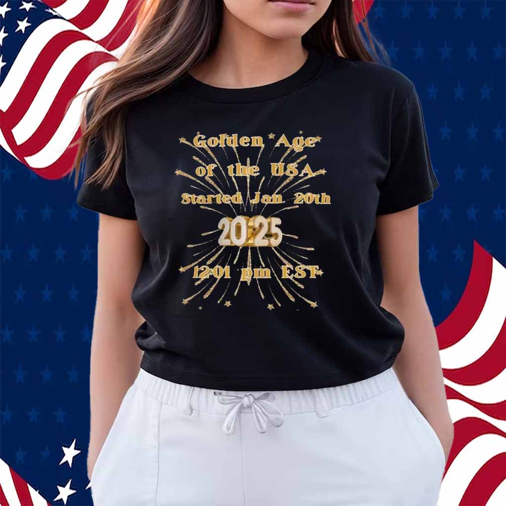 Golden age of America Trump Inauguration 2025 Shirt