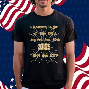 Golden age of America Trump Inauguration 2025 Shirt