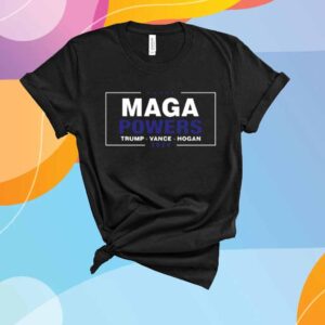 Hogan's Beach Shop Maga Powers Trump Vance Hogan 2024 Hoodie