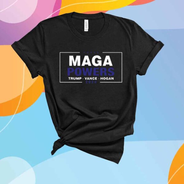 Hogan's Beach Shop Maga Powers Trump Vance Hogan 2024 Hoodie
