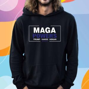 Hogan's Beach Shop Maga Powers Trump Vance Hogan 2024 Hoodie