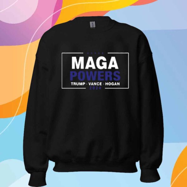 Hogan's Beach Shop Maga Powers Trump Vance Hogan 2024 T-Shirt
