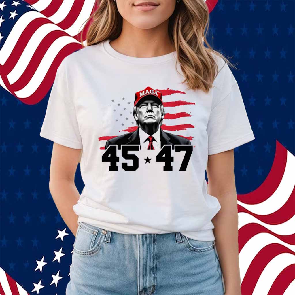 MAGA Trump Inauguration Day 45 47 Shirt