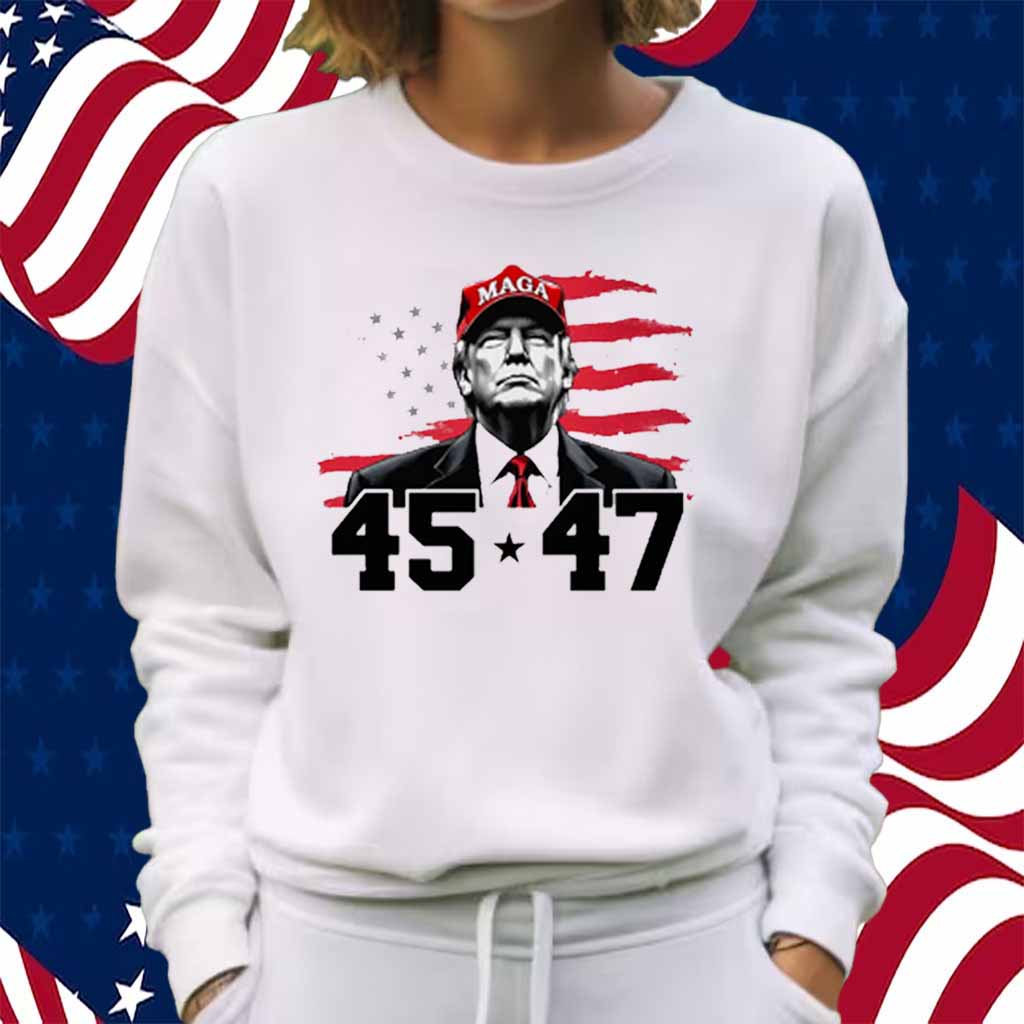 MAGA Trump Inauguration Day 45 47 Shirt