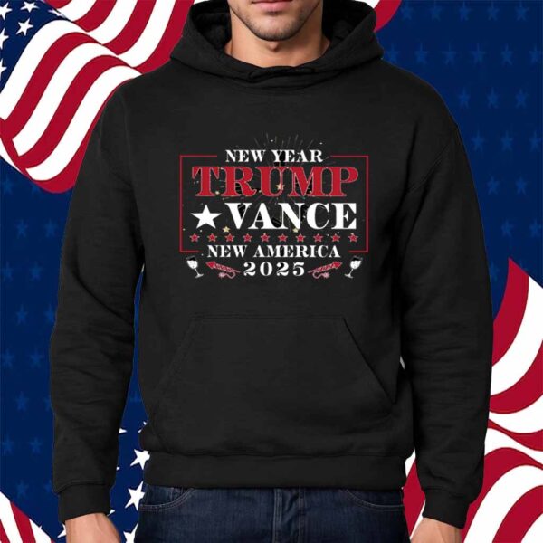 New Year Trump Vance New America 2025 Shirt