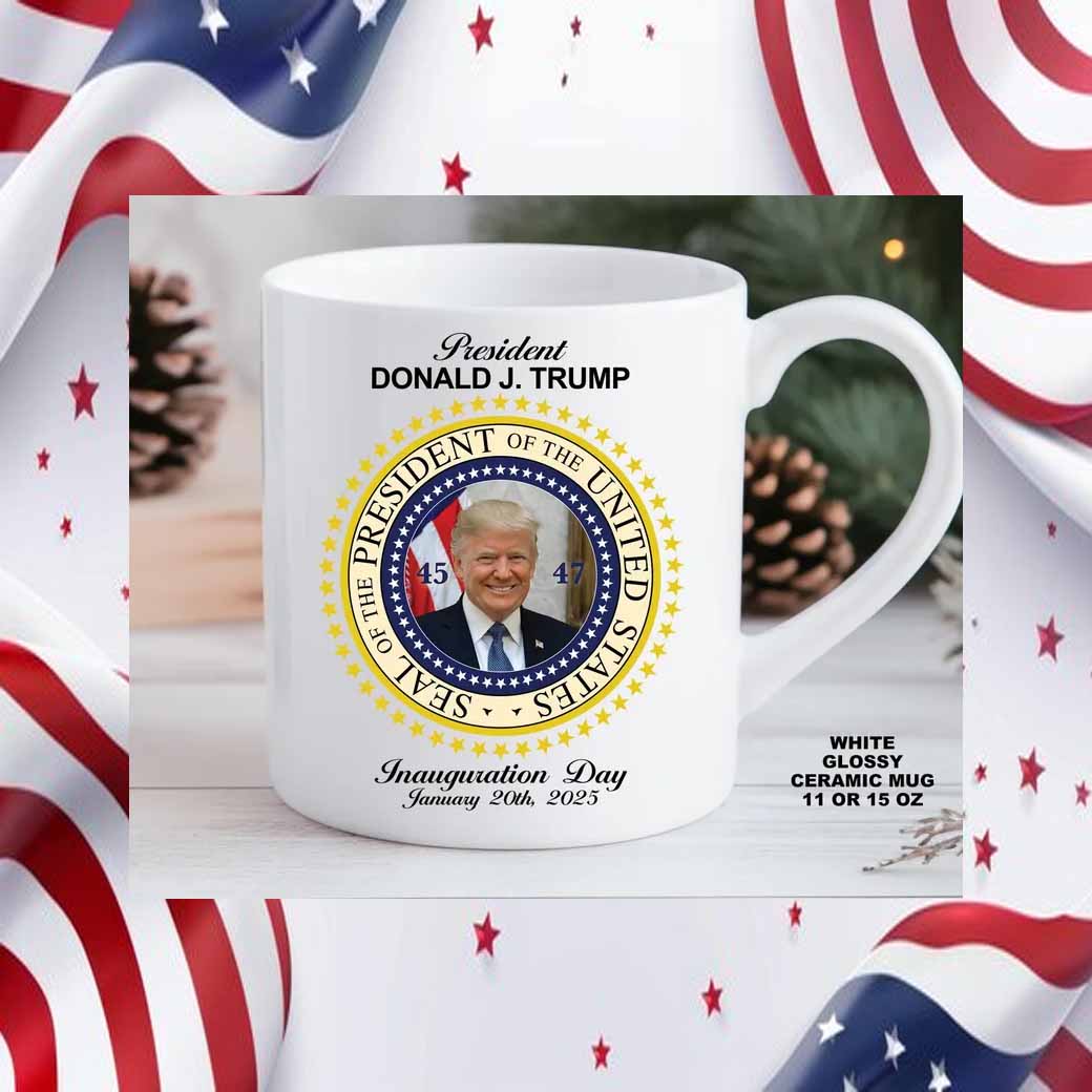 President Donald Trump America 2025 Mug